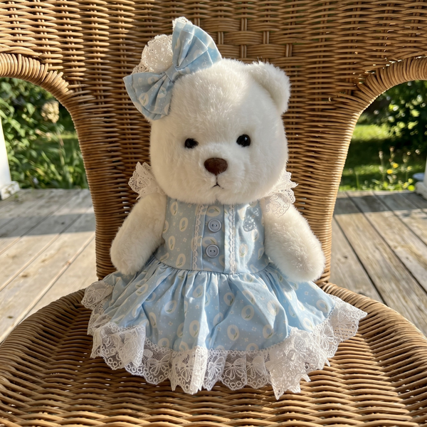 Сукня "Blue Tulip" для HuggyBear з мереживом та бантиком 00109 фото