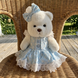 Сукня "Blue Tulip" для HuggyBear з мереживом та бантиком 00109 фото 2