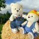 Ведмедик білий HuggyBear 0001 фото 3