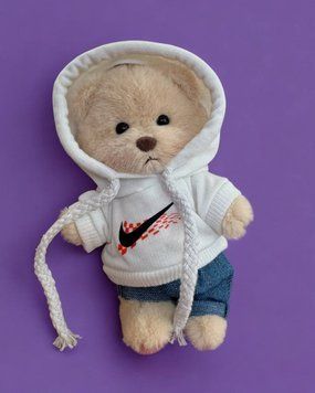 Брелок HuggyBear в одязі - Худі Nike та джинси BR0003 фото