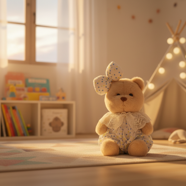 Набір одягу для іграшки HuggyBear - Ромпер в сердечка з бантиком 0061 фото