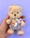 Брелок HuggyBear в Бузкових штанцях з декором BR0008 фото 2