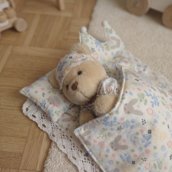 Постільний набір &ldquo;Sweet Dreams" для ведмедика для HuggyBear 00103 фото